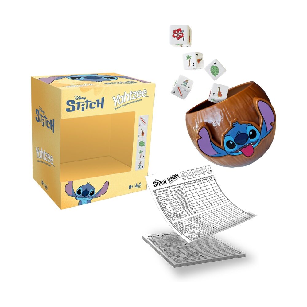 Yahtzee Stitch Kids/Children Interactive Play Strategy Dice Card Game 8y+ — image 2