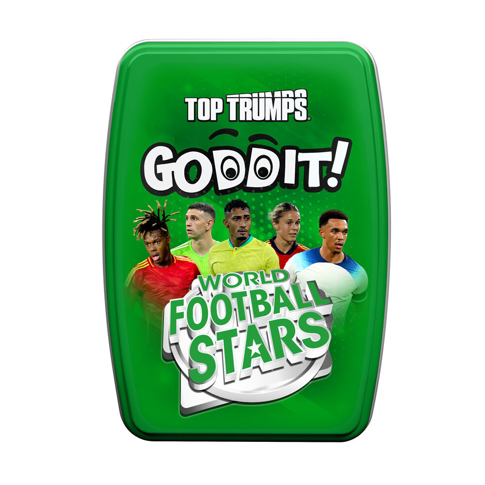 Top Trumps World Football Stars Edition Goddit Family Kids Card Game
