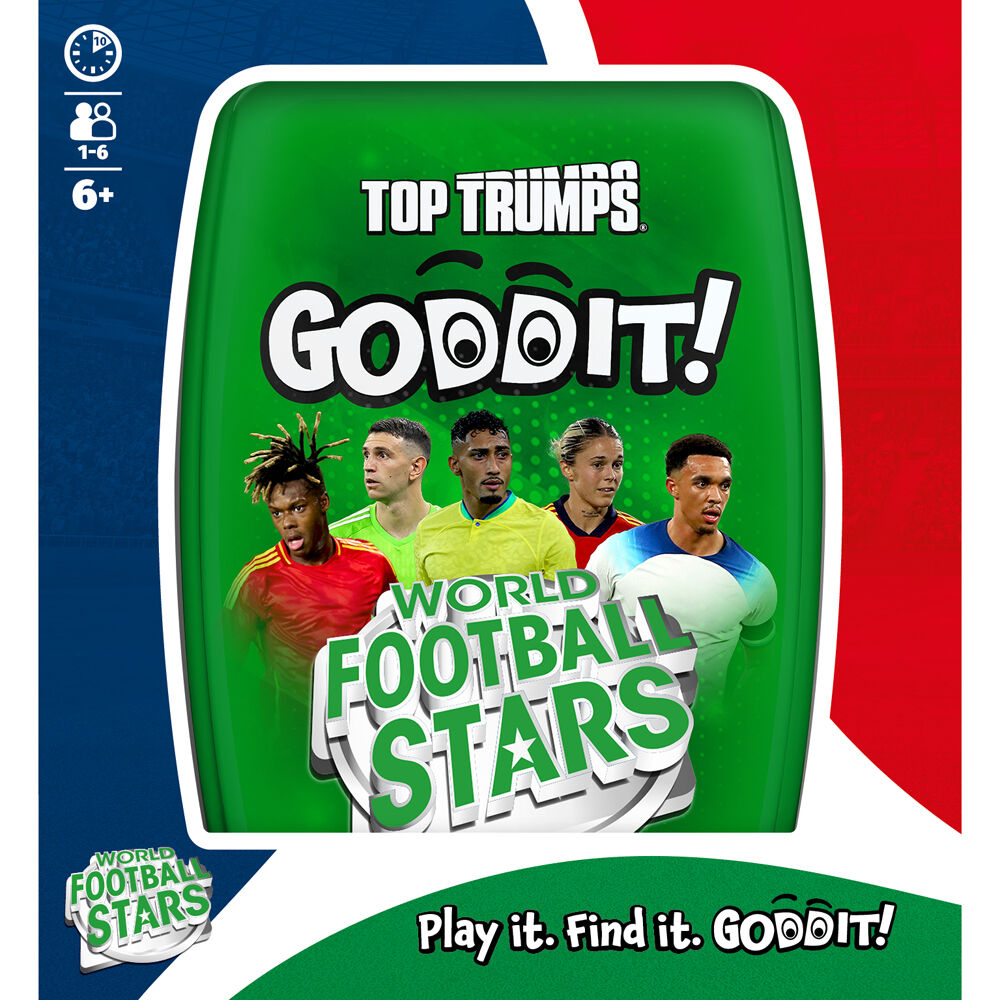 Top Trumps World Football Stars Edition Goddit Family Kids Card Game — image 2