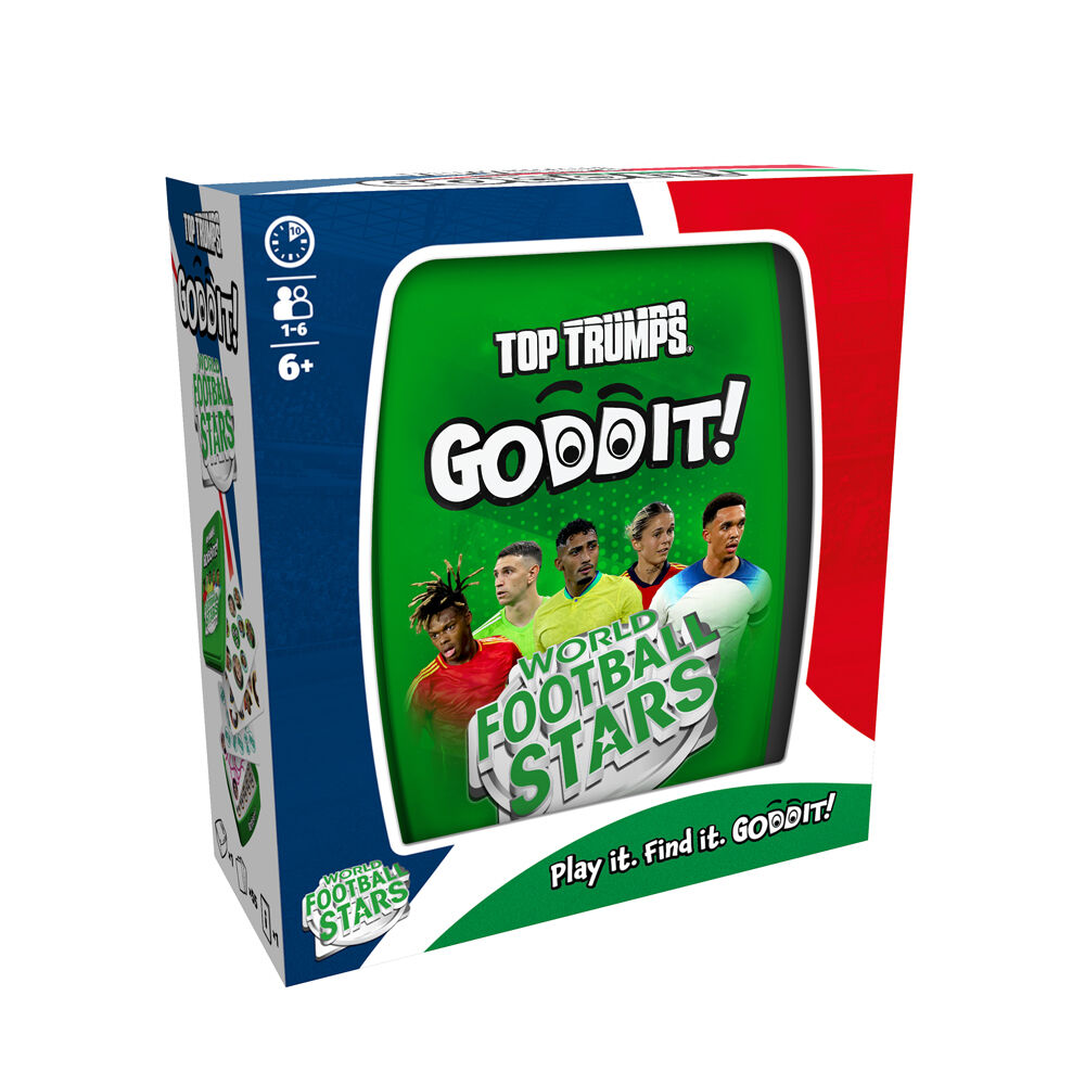 Top Trumps World Football Stars Edition Goddit Family Kids Card Game — image 3