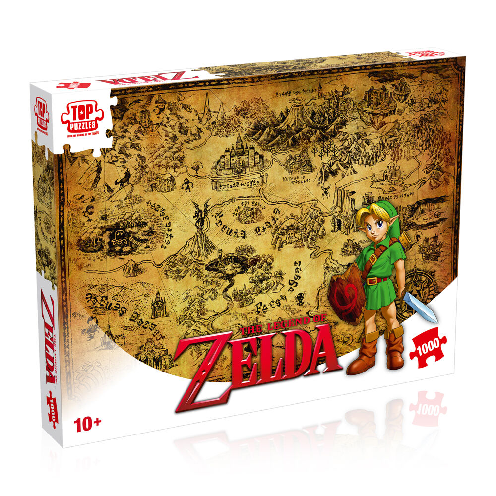 Zelda 'Hyrule' Edition Family and Kids Jigsaw Puzzle 8+ (1000 Pieces)