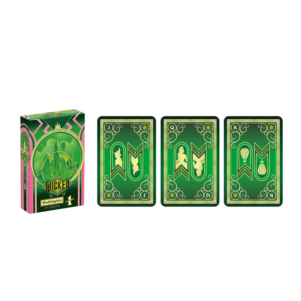 Wicked 5+ Movie Edition Novelty Family and Children Playing Cards — image 2