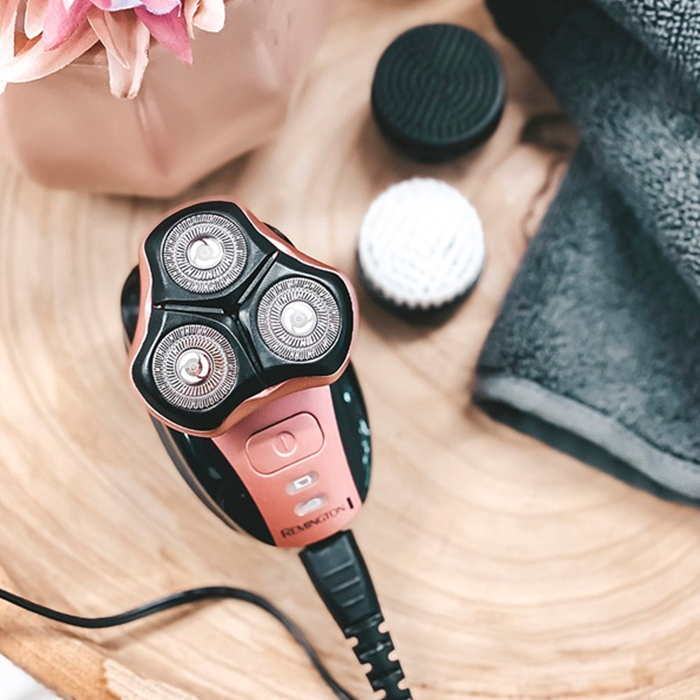 Remington Pink Pure Confidence Cordless Electric Rotary Lady Trimmer Shaver — image 5