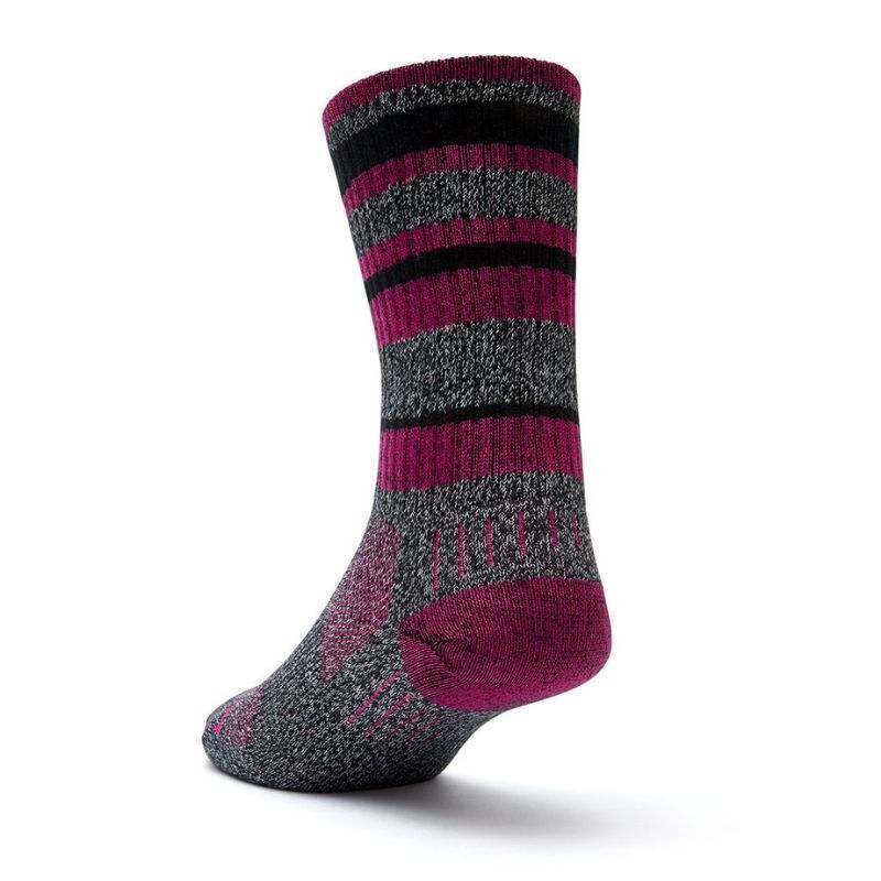 Wrightsock Adventure Crew Black Fuchsia Unisex Socks M AU 4-7.5 Men/6.5-9 Women — image 4