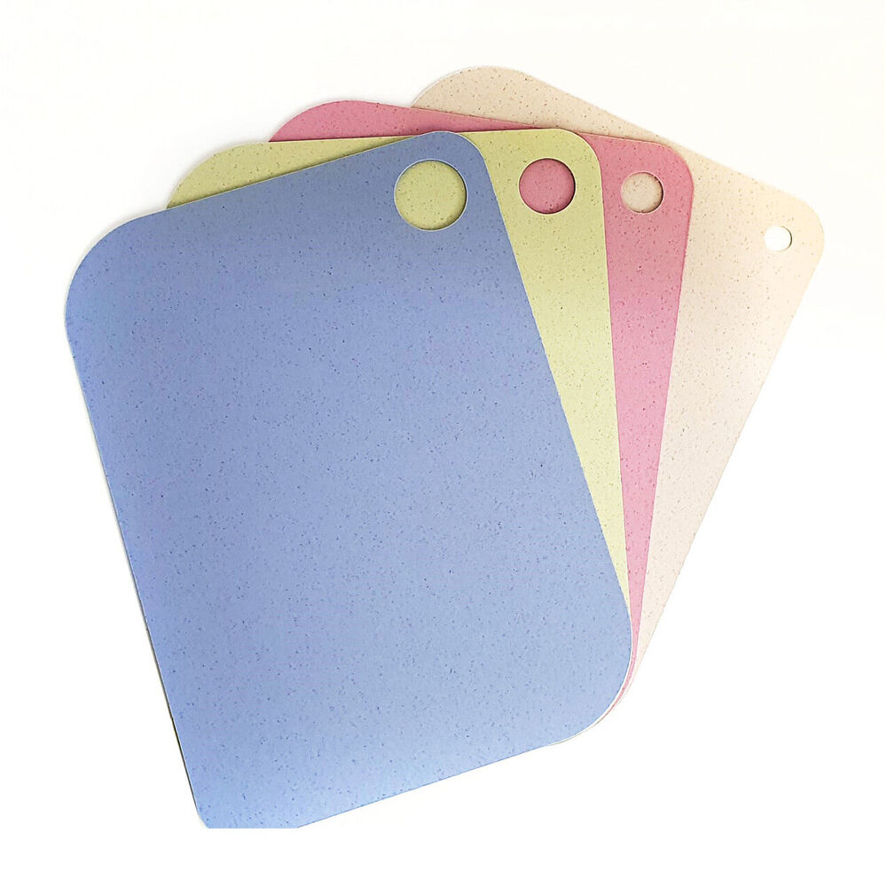Classica Wheat Straw Cutting Rectangular Board Non-Slip Surface 33x24cm (4 Pieces)
