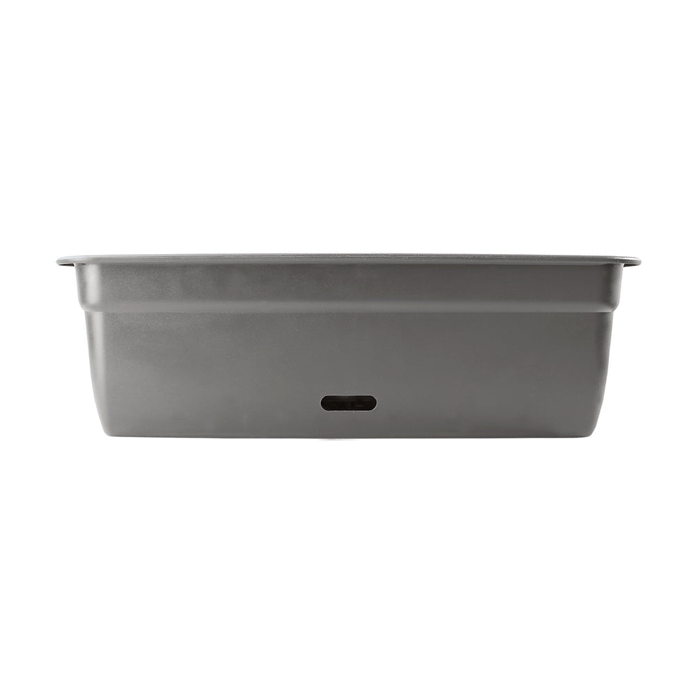 Homeleisure WaterSaver Rect Planter Garden Flower/Plant Pot 75cm Dark Grey