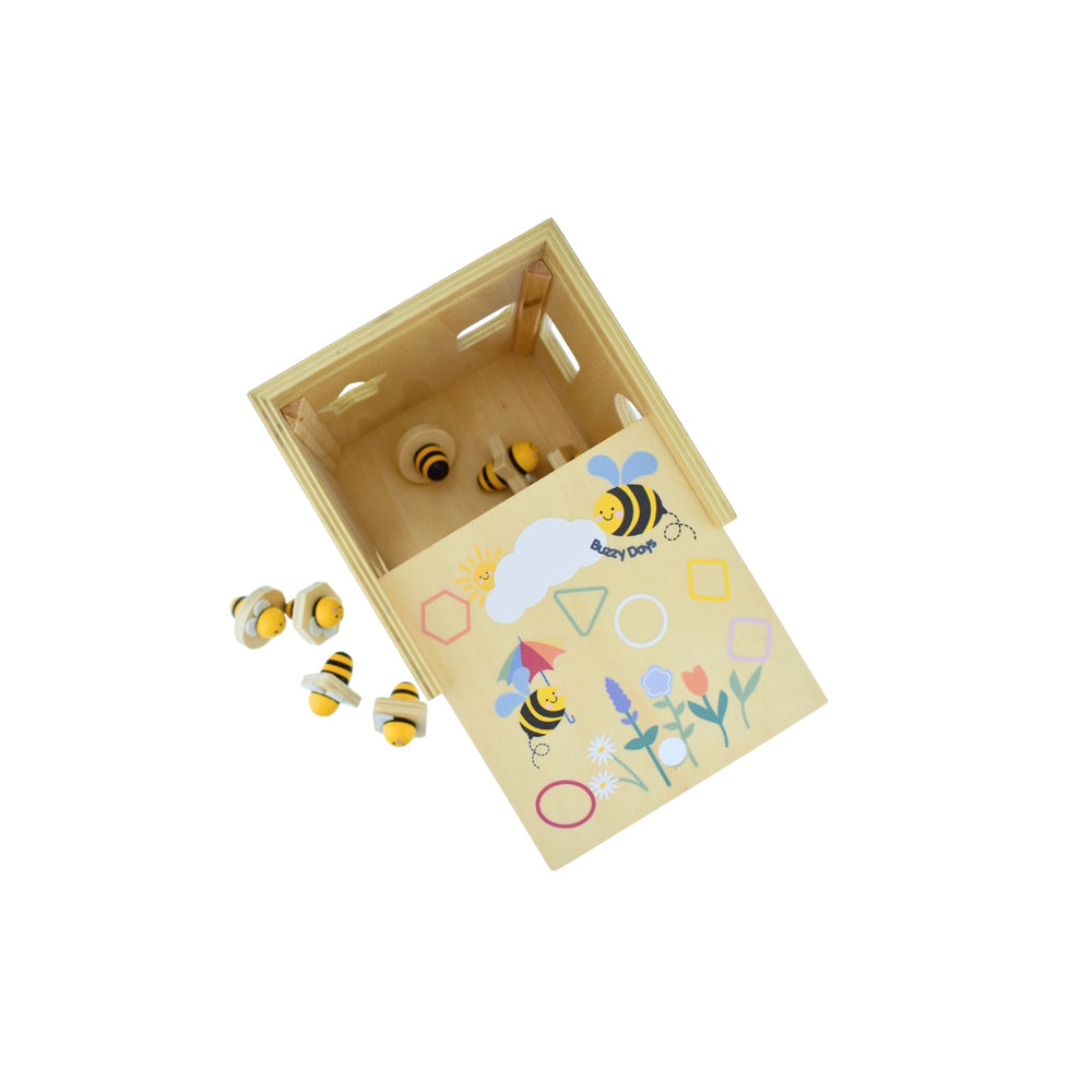Koala Dream Buzzy Days Bee Shape Sorter Kids/Childrens Wooden Toy 12m+ (2 Pack) — image 3