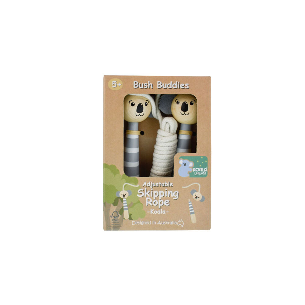 Koala Dream Bush Buddies Koala Wooden Skipping Rope Kids/Children 5y+ (4 Pack) — image 6