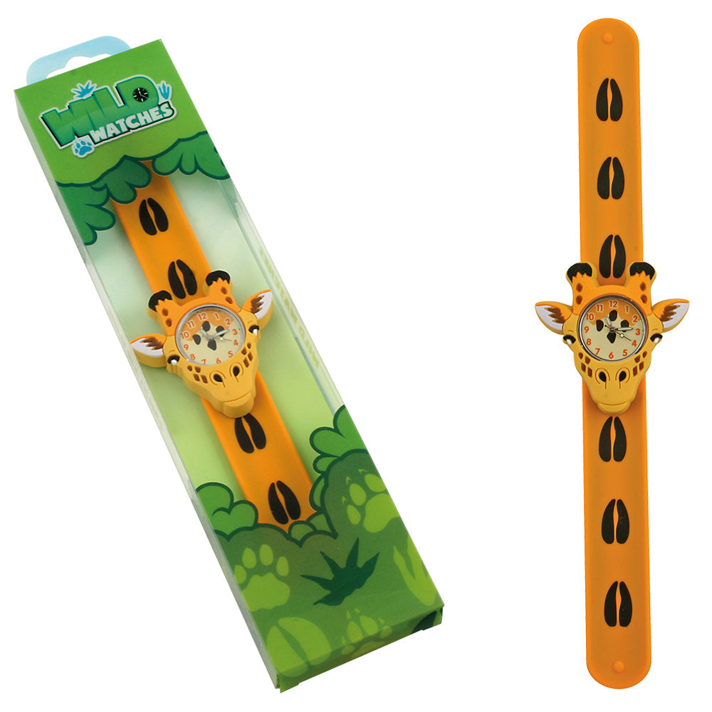 Wild Watches 25cm Giraffe Animal Snap Wrist Watch Kids/Child Analogue Wristwatch — image 3