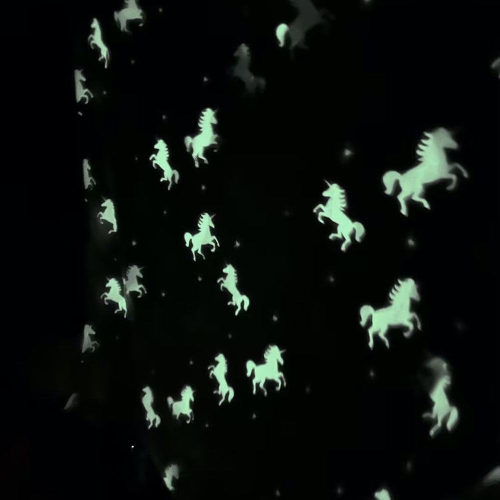Wonderbox Workshop Glow Throw - Glow In The Dark Unicorn Cotton Blanket 3y+ — image 2
