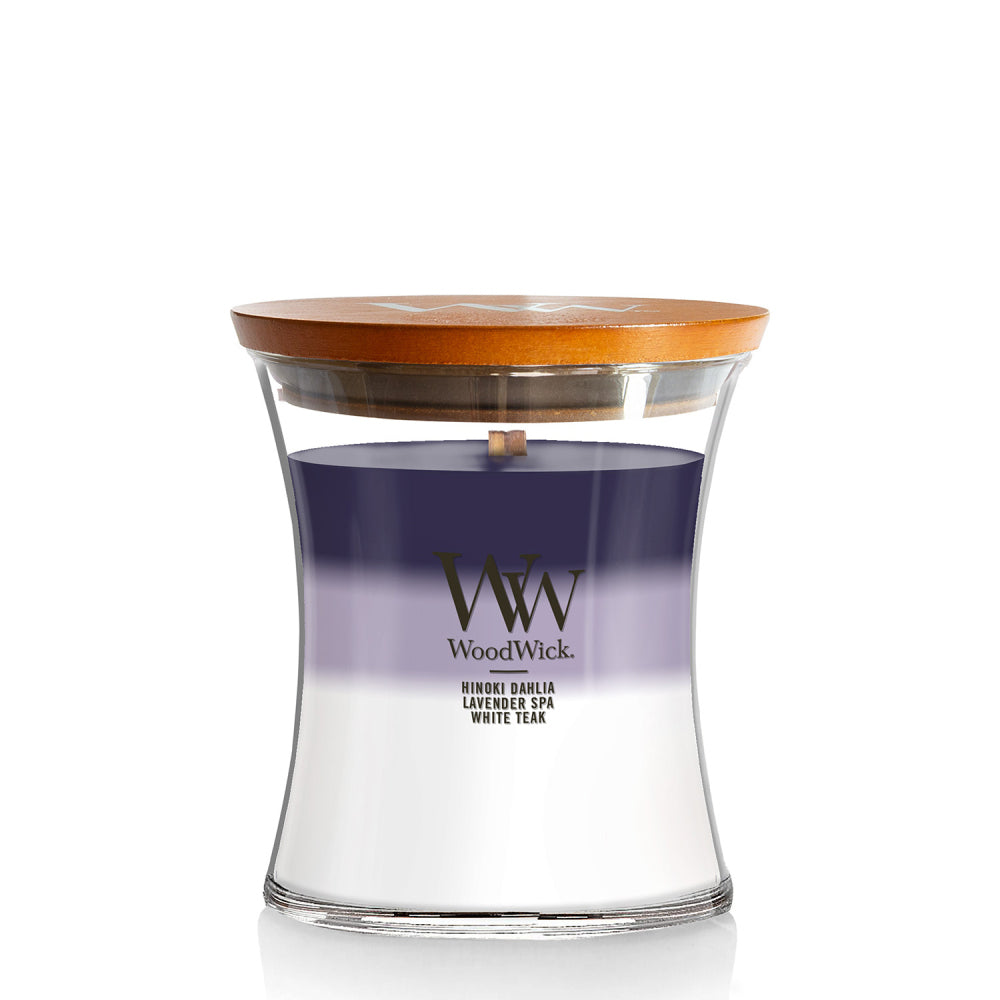 Woodwick Evening Luxe Trilogy Scented Wax Candle Home Fragrance 11.7cm Medium
