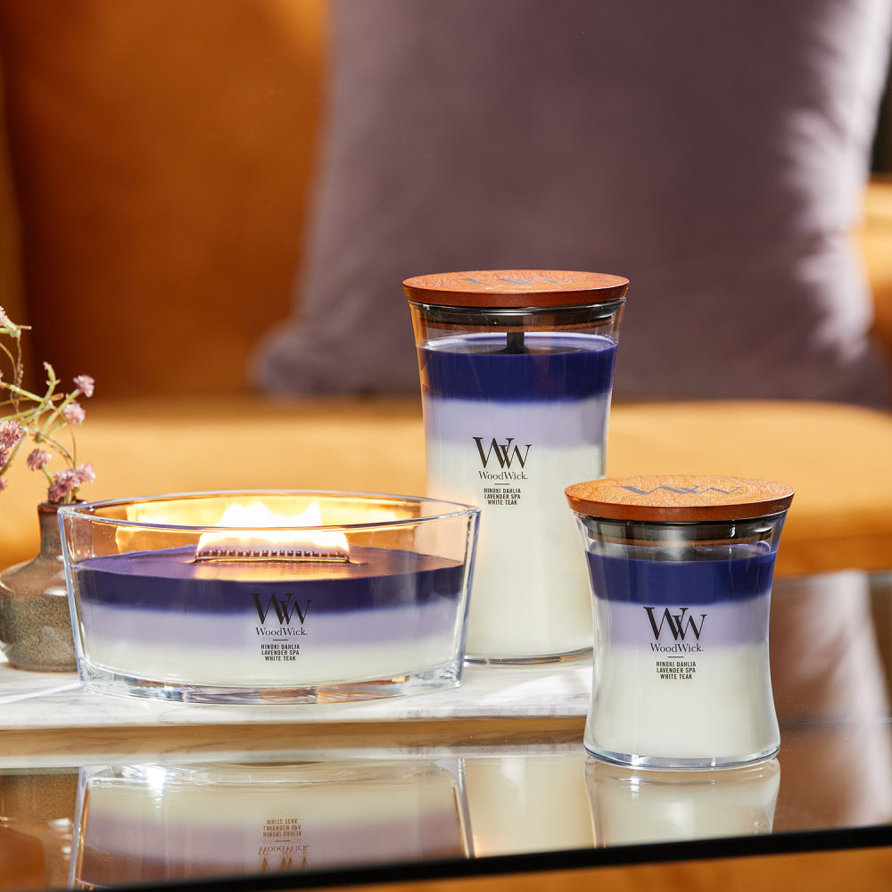 Woodwick Evening Luxe Trilogy Scented Wax Candle Home Fragrance 11.7cm Medium — image 2