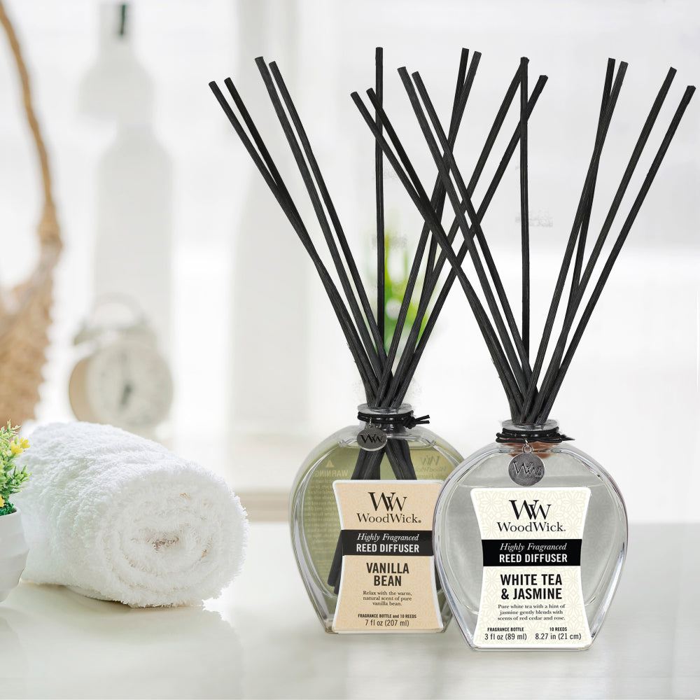 Woodwick 89ml White Tea/Jasmine Reed Diffuser Scented Home/Room Fragrance — image 2