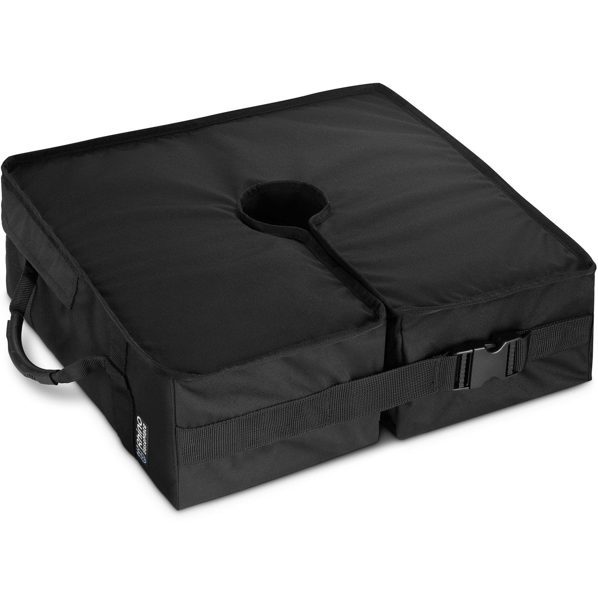Rhino Basemate Slot Opening Umbrella Weighted Sandbag Support Base 18" Black — image 2