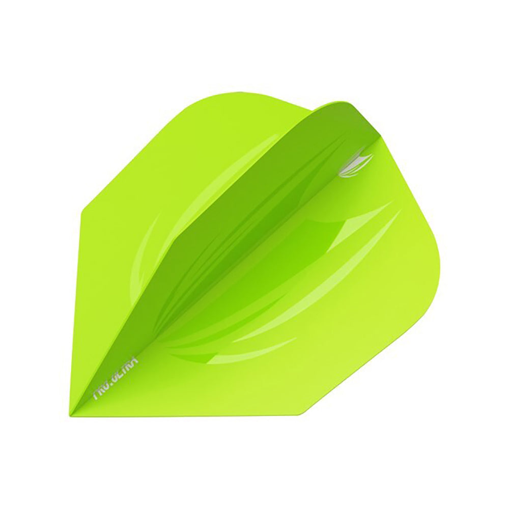 Target ID Pro Ultra No.6 Dart Flights Replacement Accessory Set (3 Pieces) — Lime Green