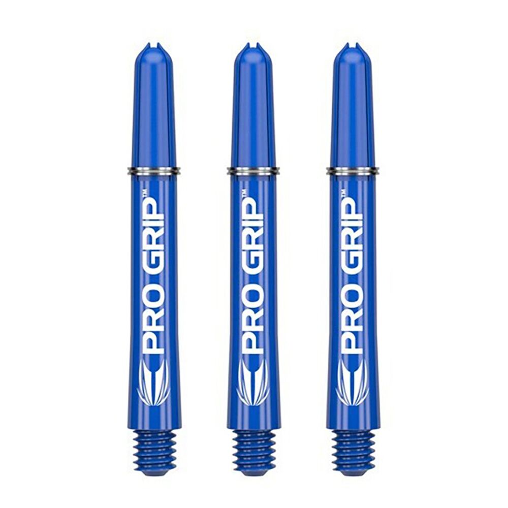 Target Pro Grip Nylon Shaft/Dart Stem Replacement Accessory Short (3 Pieces) — Blue