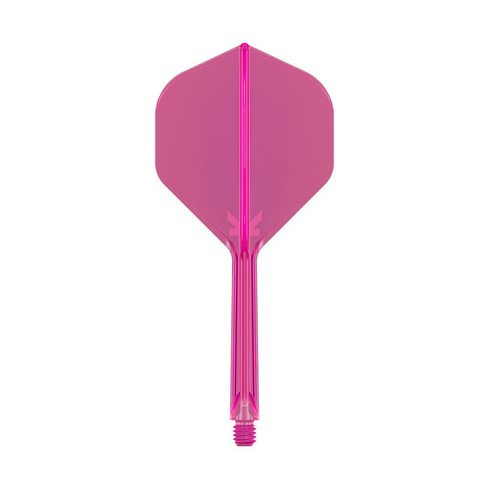 Target K-Flex No 2 Durable Dart Flight & Shaft Medium 33mm Neon Pink (3 Pieces) — image 2