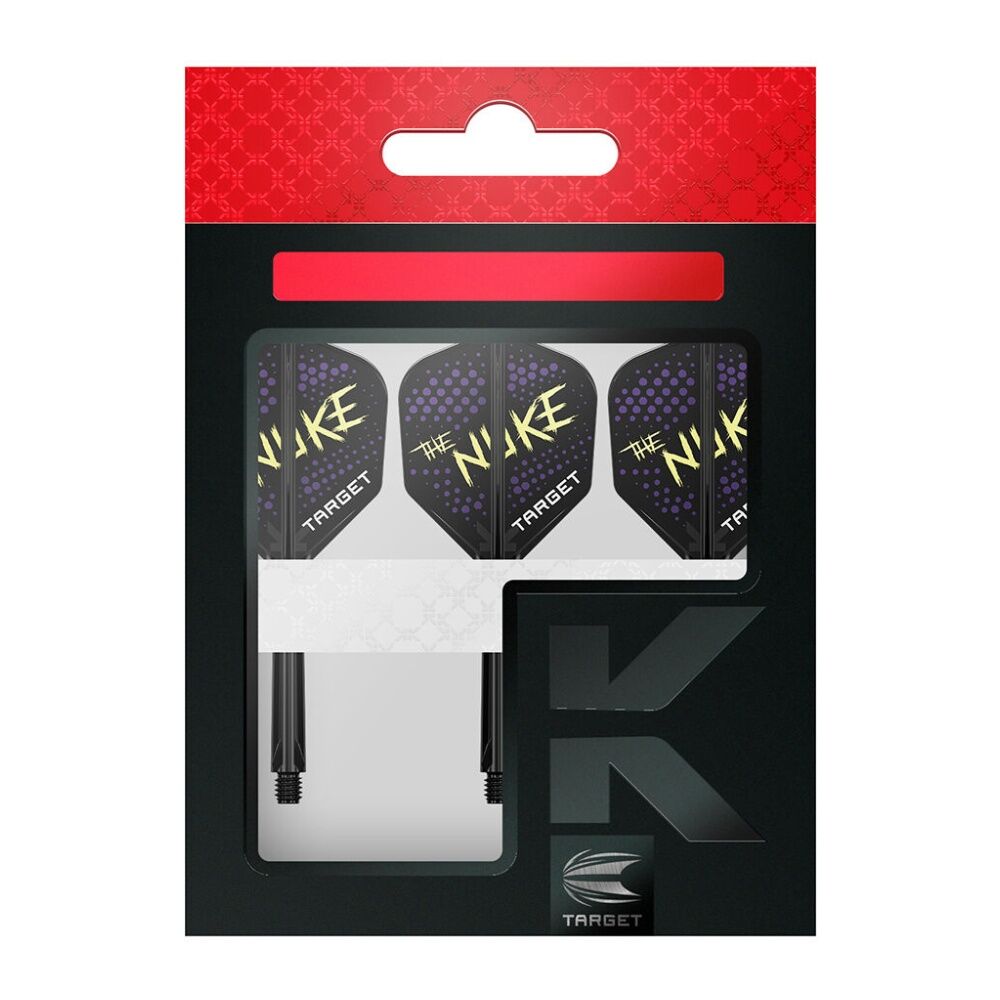 Target Luke The Nuke Littler K-Flex Dart Flight & Shaft No.6 Intermediate (3 Pieces)