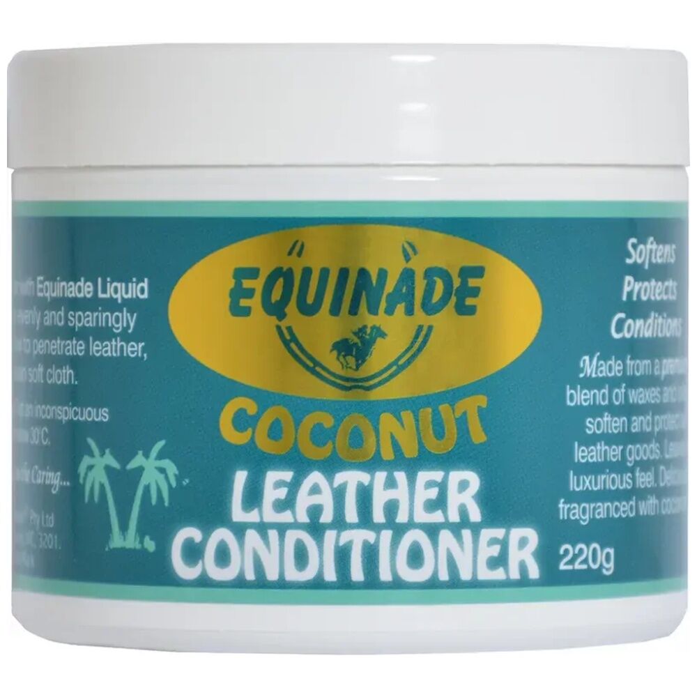 Equinade 220g Coconut Leather Conditioner Nourishes & Protects