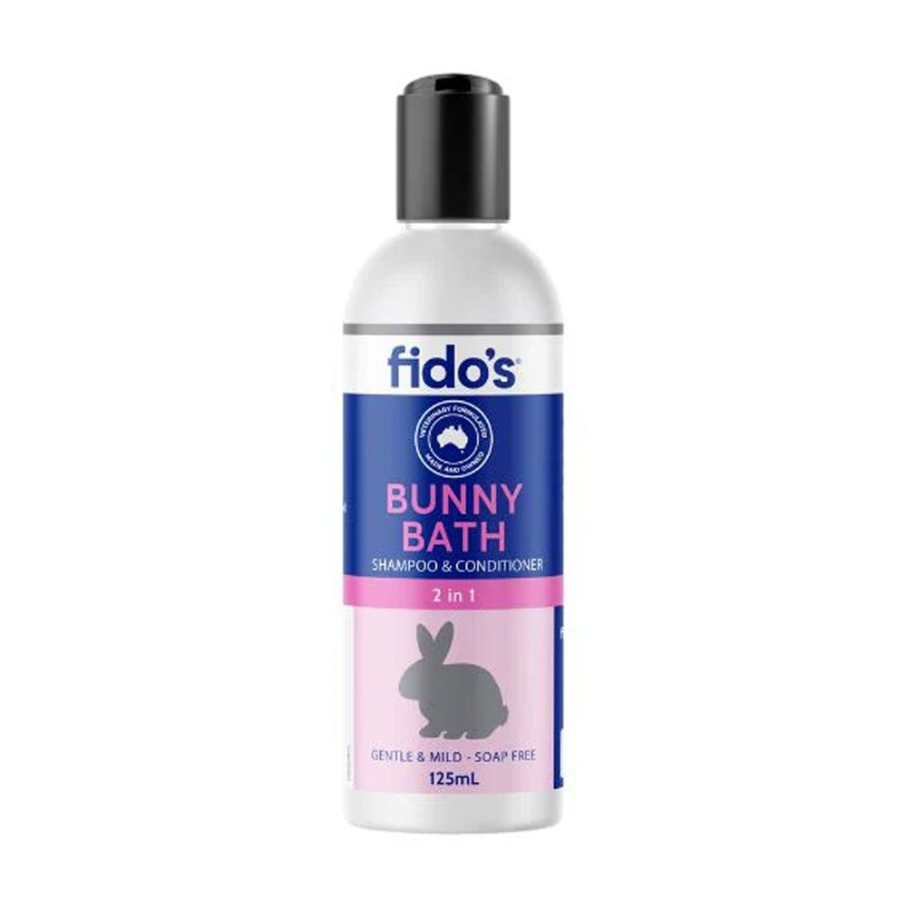 Fidos 125ml Friend Pet Bunny Bath Grooming Washing Care Shampoo & Conditioner