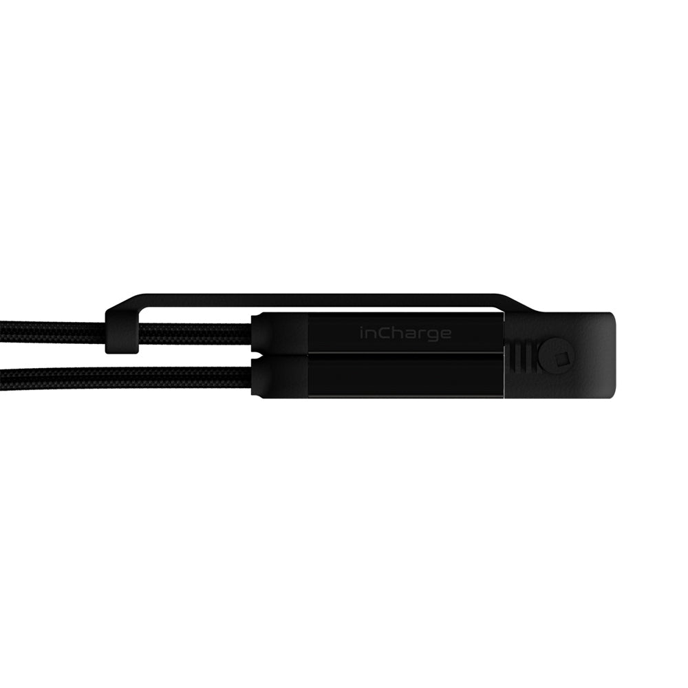 Rolling Square 6in1 inCharge XL 100W/30cm USBC to 8-Pin Cable Cord Urban BLK — image 3