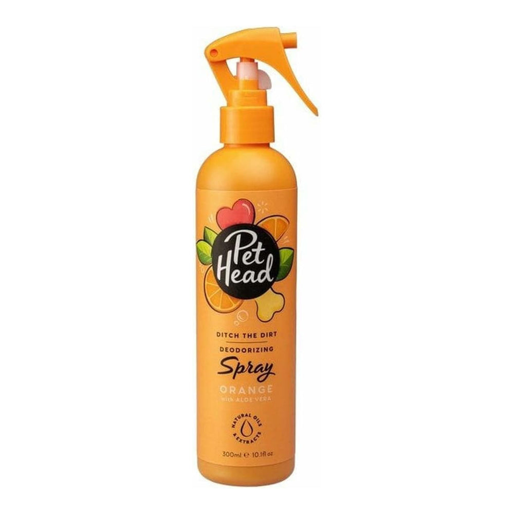 Pet Head Ditch The Dirt Deodorising Odour Removing Pet Spray Orange w/ Aloe Vera