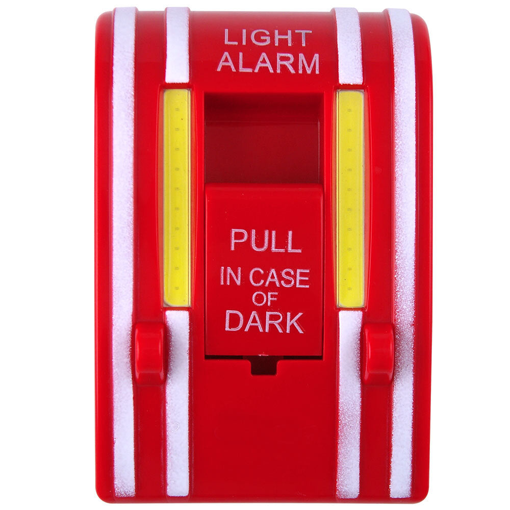 Tomcat 3W COB Switch Light Alarm 260LM Wall Mountable w/ 3x AAA Batteries Red — image 2