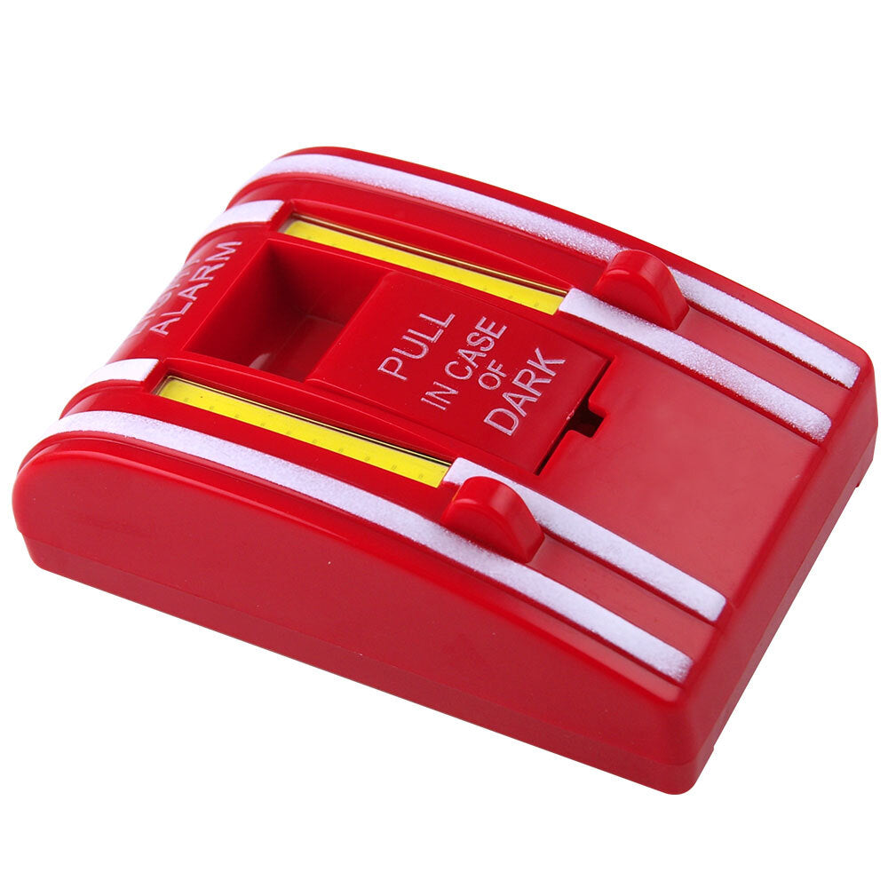 Tomcat 3W COB Switch Light Alarm 260LM Wall Mountable w/ 3x AAA Batteries Red
