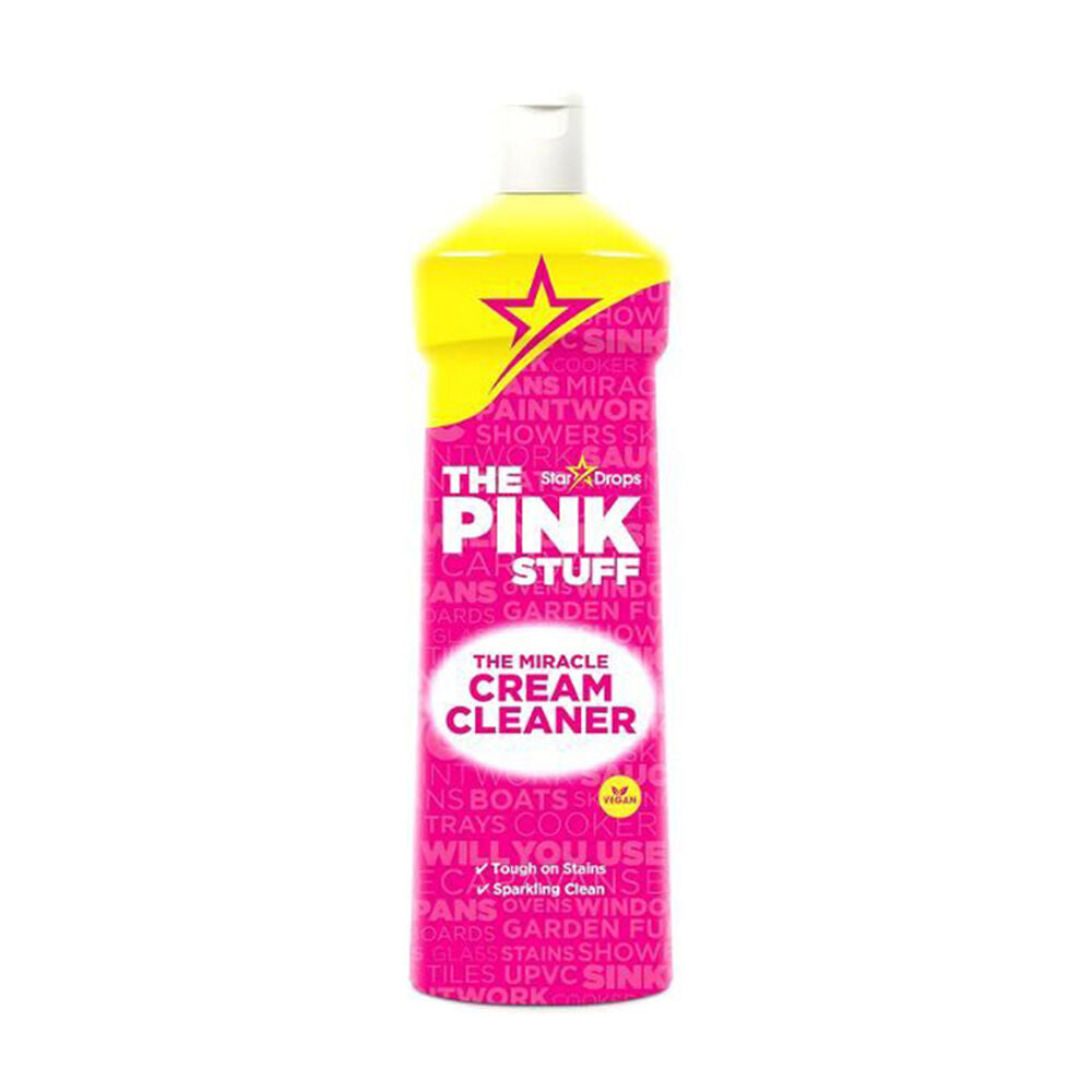 The Pink Stuff Cream Cleaner Multi-Surface Stain Remover Cleaner Polish 500ml