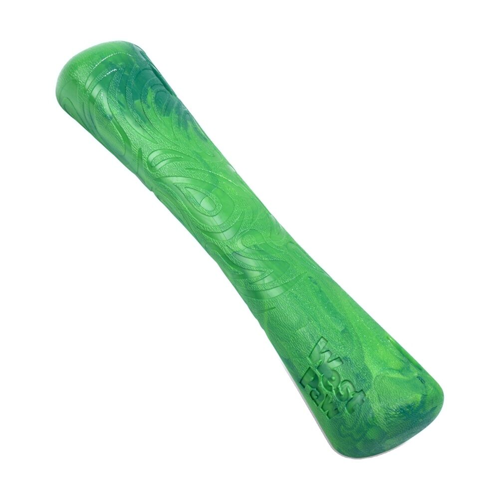 West Paw Large Emerald Drifty Bone Pet Dog Fetch Throwing Soft Chew Toy