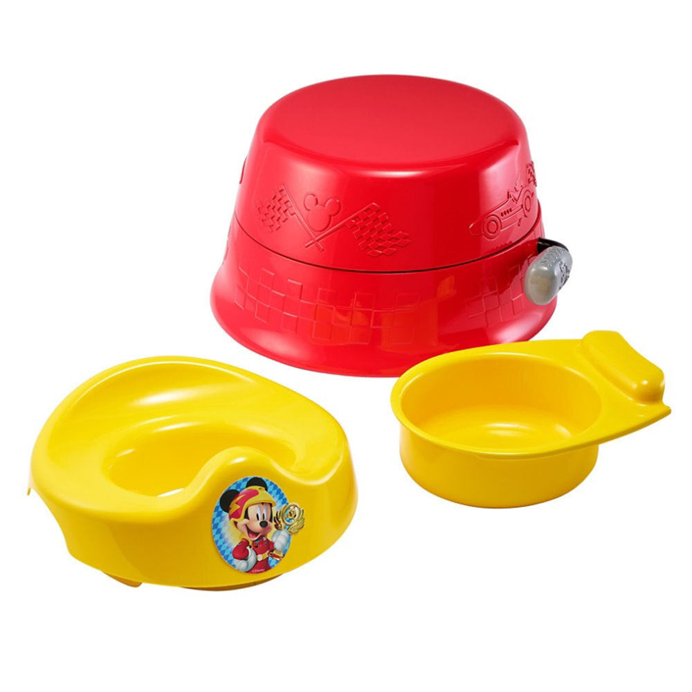 The First Years Mickey Mouse 3-In-1 Kids Potty Training Toilet Seat/Stool/Chair