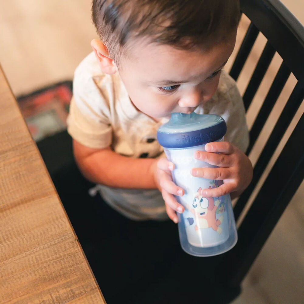 The First Years Bluey Insulated Sippy Cup w/DropGuard 266ml 1y+ (2 Pack) — image 3