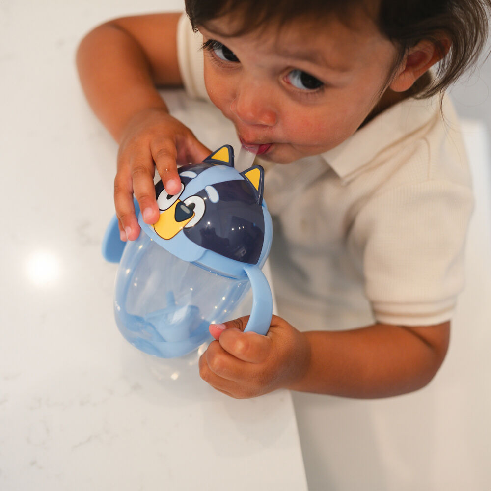 The First Years 207ml 6 Months+ Bluey Weighted Straw Trainer/Sippy Cup — image 5