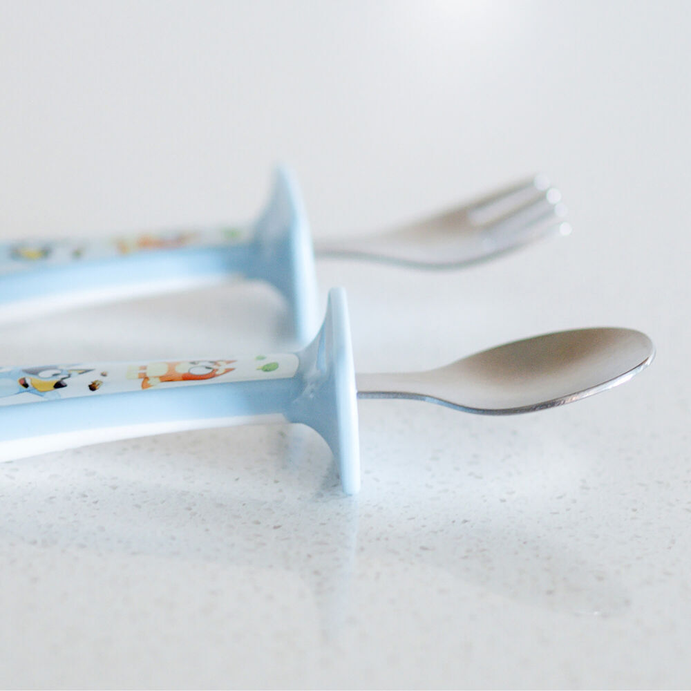 The First Years 2PK The First Years Bluey Toddler Utensils Set w/Spoon and Fork 9m+ (3 Pack) — image 5
