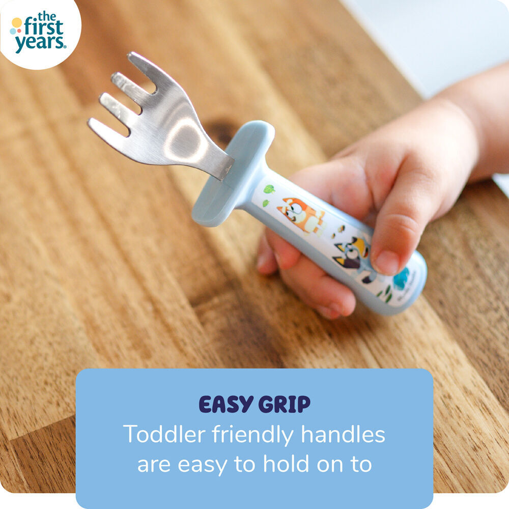 The First Years 2PK The First Years Bluey Toddler Utensils Set w/Spoon and Fork 9m+ (3 Pack) — image 8