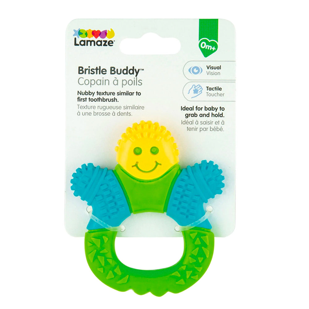 Lamaze Bristle Buddies Kids/Toddler/Baby Gum/Bite Chewing Toy 0m+ Assorted 9cm