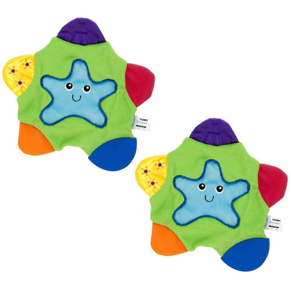 Lamaze Sammy the Starfish Blankie Baby/Infant Educational Soft Blanket Toy (2 Pieces)