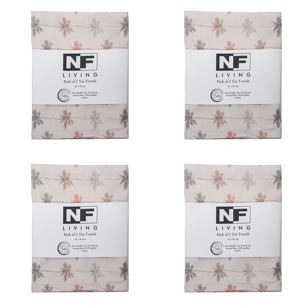 Nf-Home & Entertaining Essentials 2pc NF Home & Entertaining Essentials Lip Balm Tea Towel 45x70cm (4 Pack)