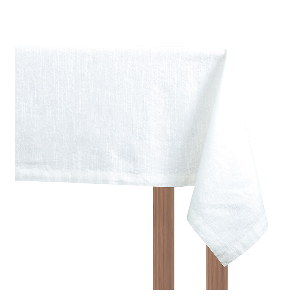 Nf-Home & Entertaining Essentials NF Home & Entertaining Essentials Elysian Table Cloth 180x150cm Solid White