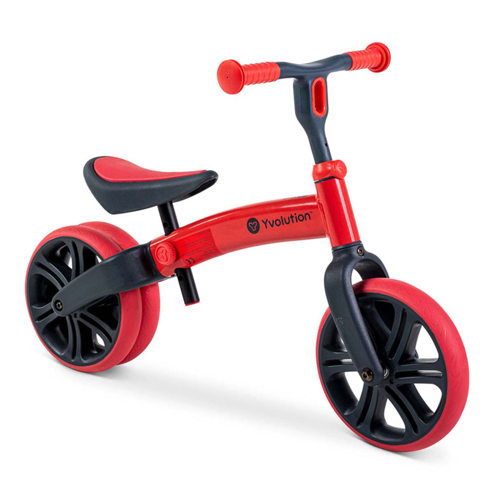 Yvolution Velo Junior Balance Bike Kids/Children Ride On Push Toy Red 18m+