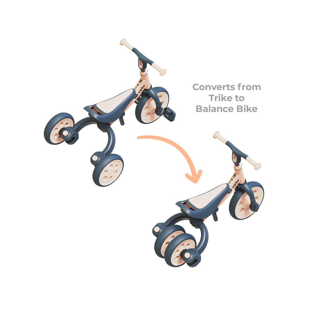 Yvolution Velo Trike/Balance Bike 2-in-1 Kids/Children Ride-On Toy Peach 18m+ — image 3