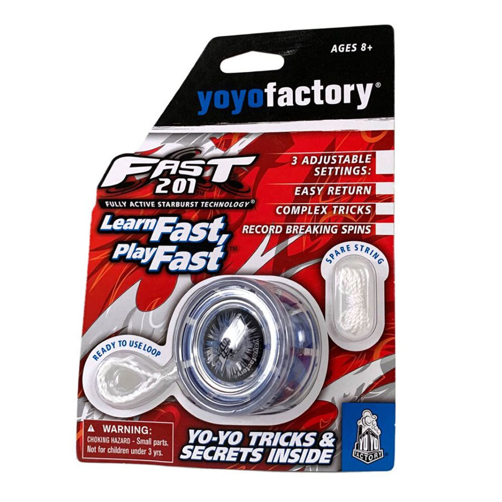 Yoyo Factory Fast 201 Kids Fun Play Classic Plastic Round Toy Game 8y+ Assorted — image 4