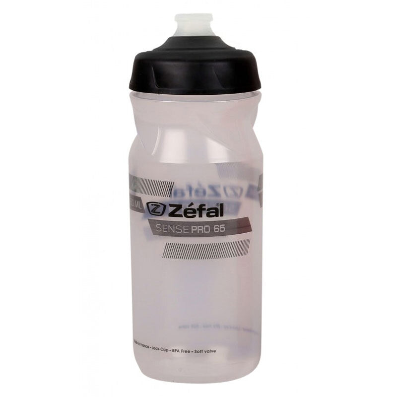Zefal Sense Pro 65 Sports/Cycling 650ml Water Bottle Drink Container Translucent