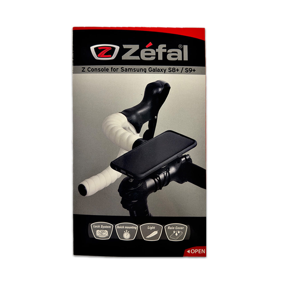 Zefal Z Console Samsung S8+/S9+ Case/Rain Cover/Bike Mounting Outdoor Kit