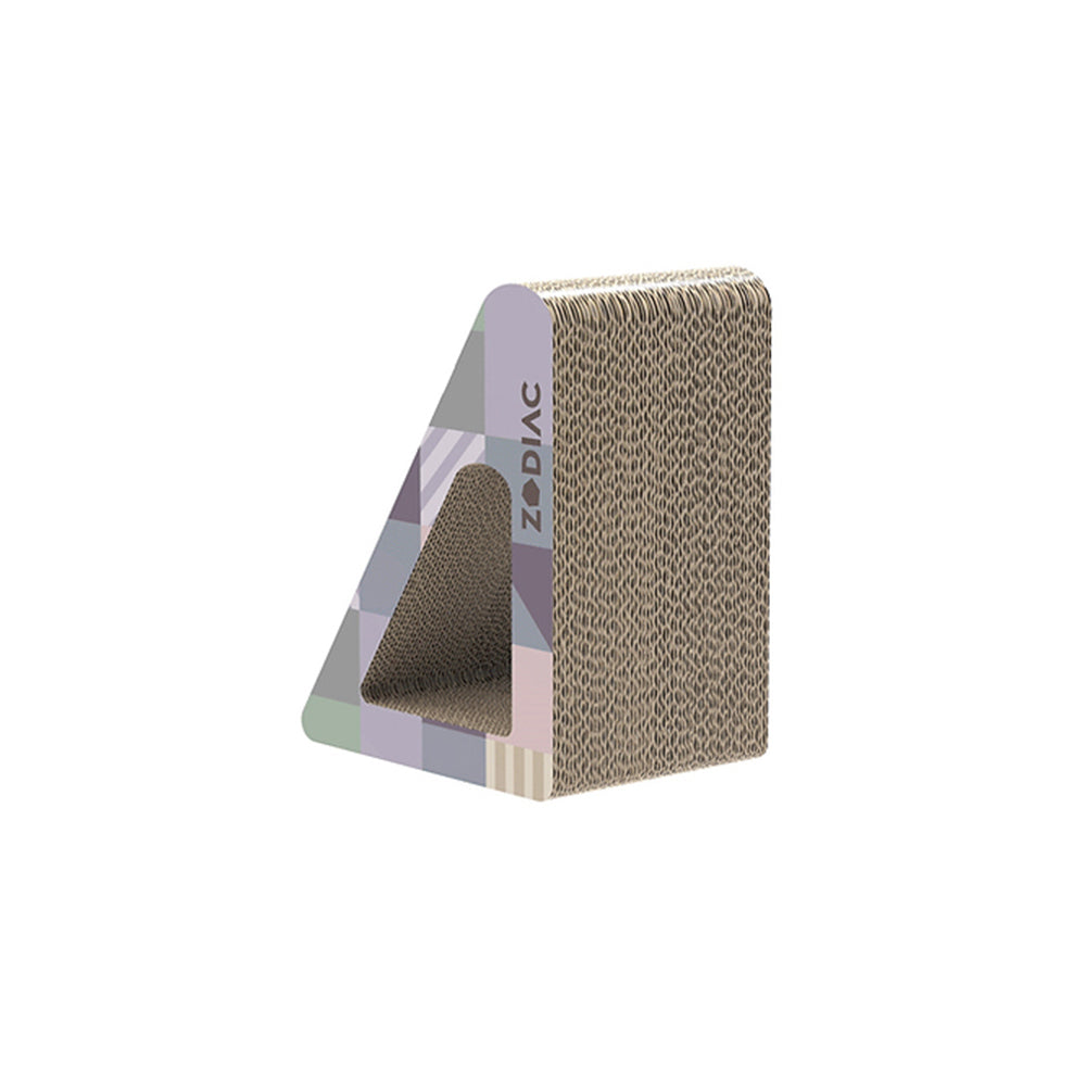 Zodiac Triangle 27x37cm Moruya Scratcher Pet Cat Scratching Furniture w/ Ball — image 2