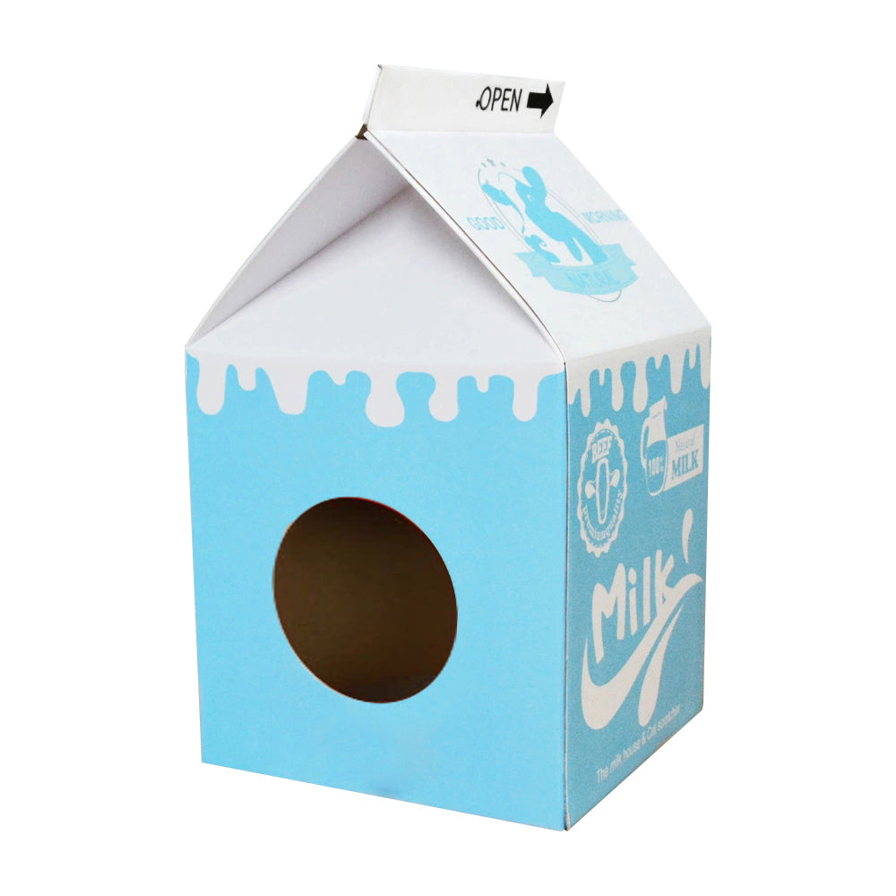 Zodiac Pet Cat 32x56cm Scratcher House Scratching Furniture Bed Fun Play — Blue