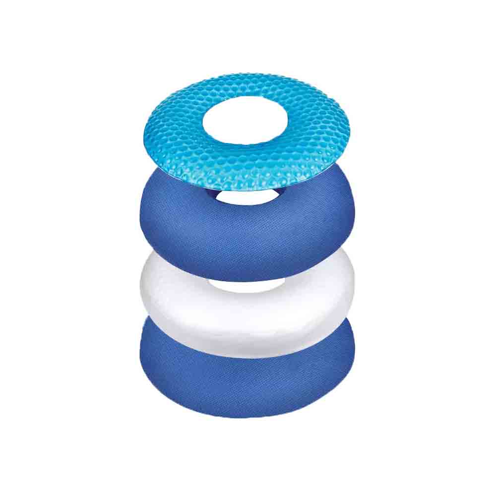 Vistara 43cm Donut Support Gel Cushion Blue