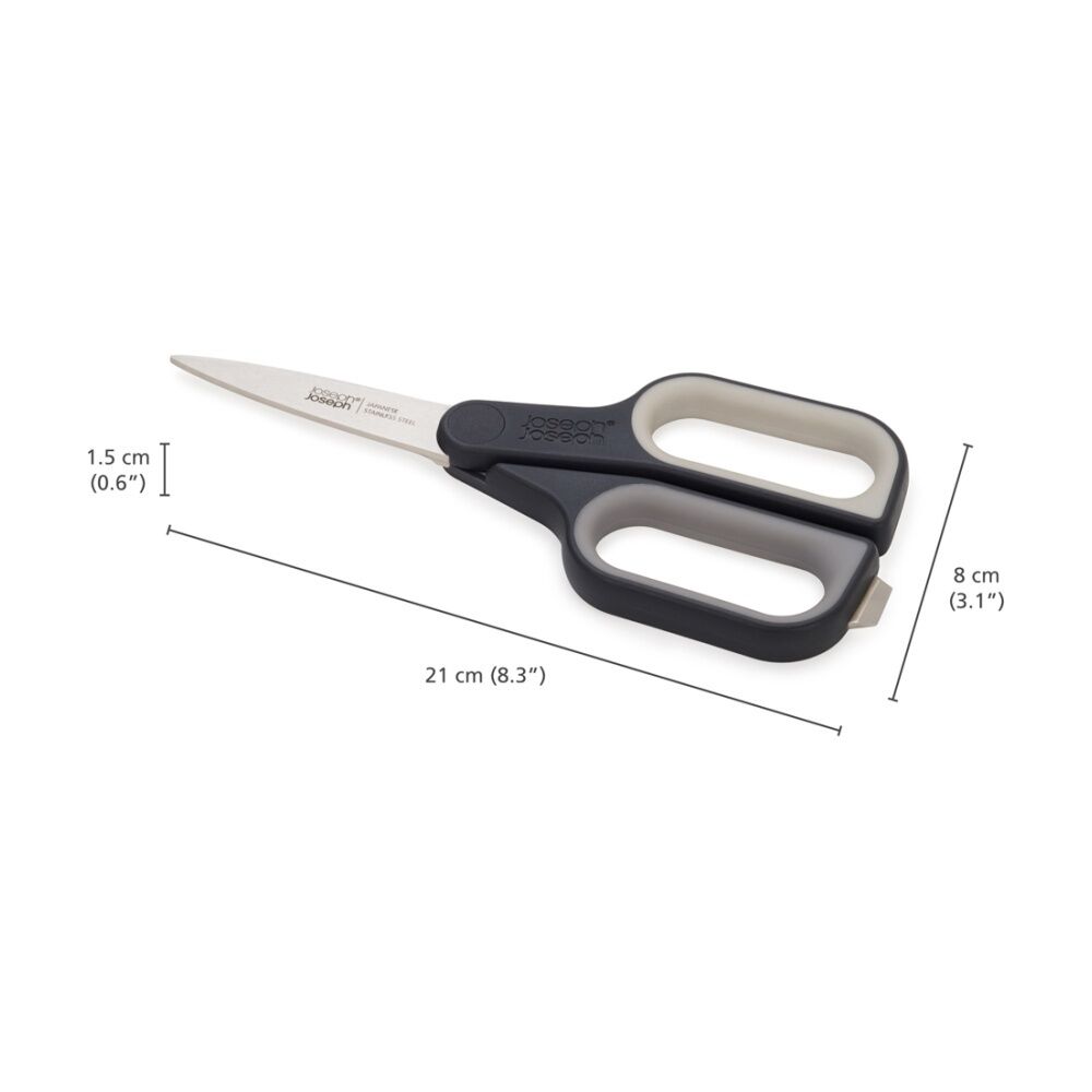 Joseph Joseph PlusCut General Purpose Scissors With Box Cutter Black — image 10
