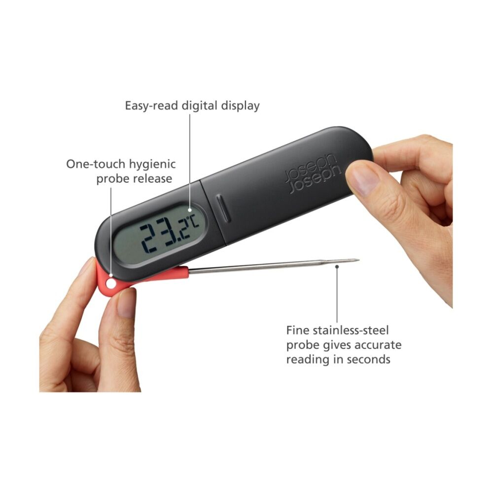Joseph Joseph ThermaPoint Digital Food Probe Thermometer Kitchen Graphite — image 7