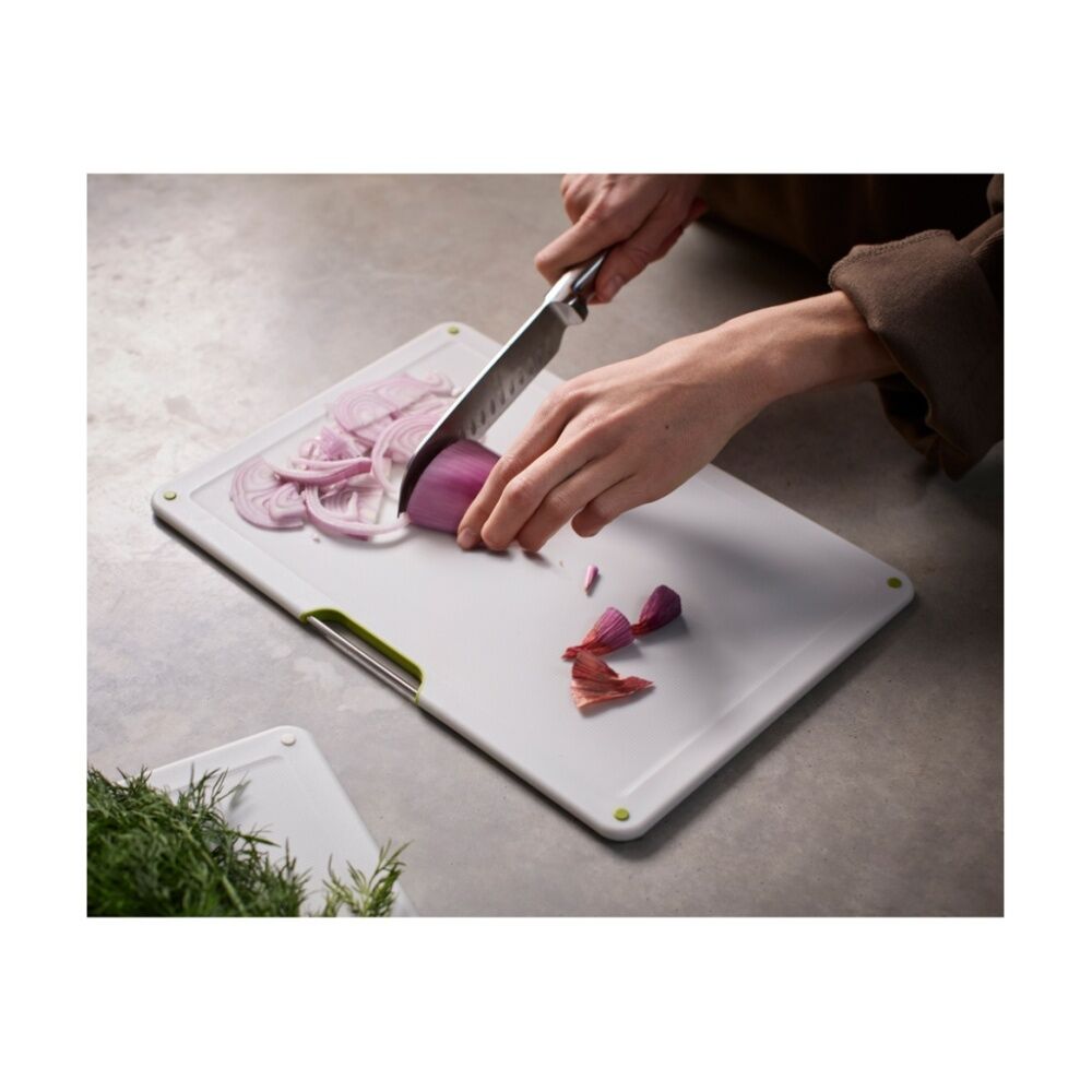 Joseph Joseph Folio Chopping Board Set With Stainless Steel Organiser Stone (4 Pieces) — image 10